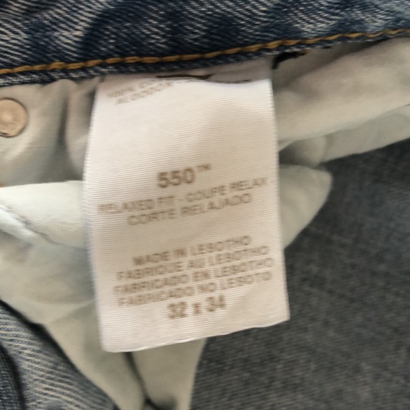 Mens Levi’s 550 relaxed fit 32x34 - Picture 6 of 6